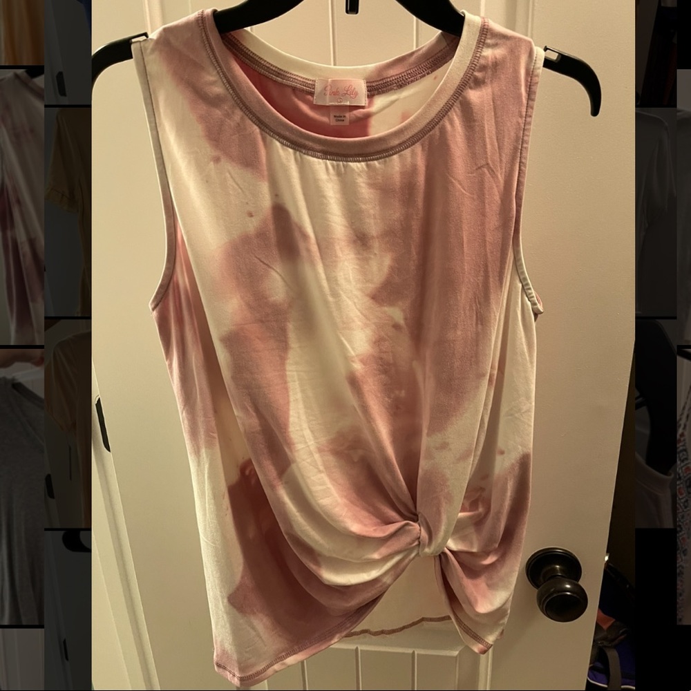 Tie dye tank top